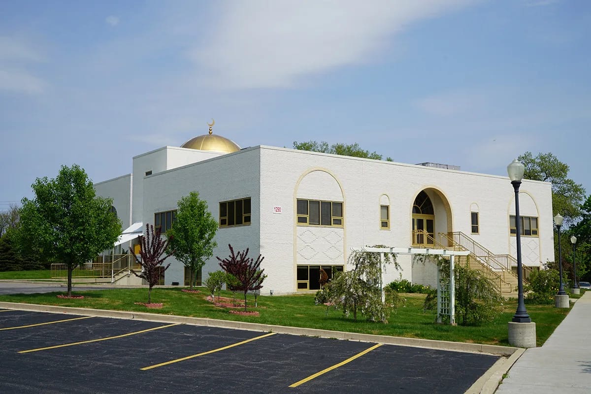 Exterior view of the Institute of Islamic Education campus in Elgin, Illinois