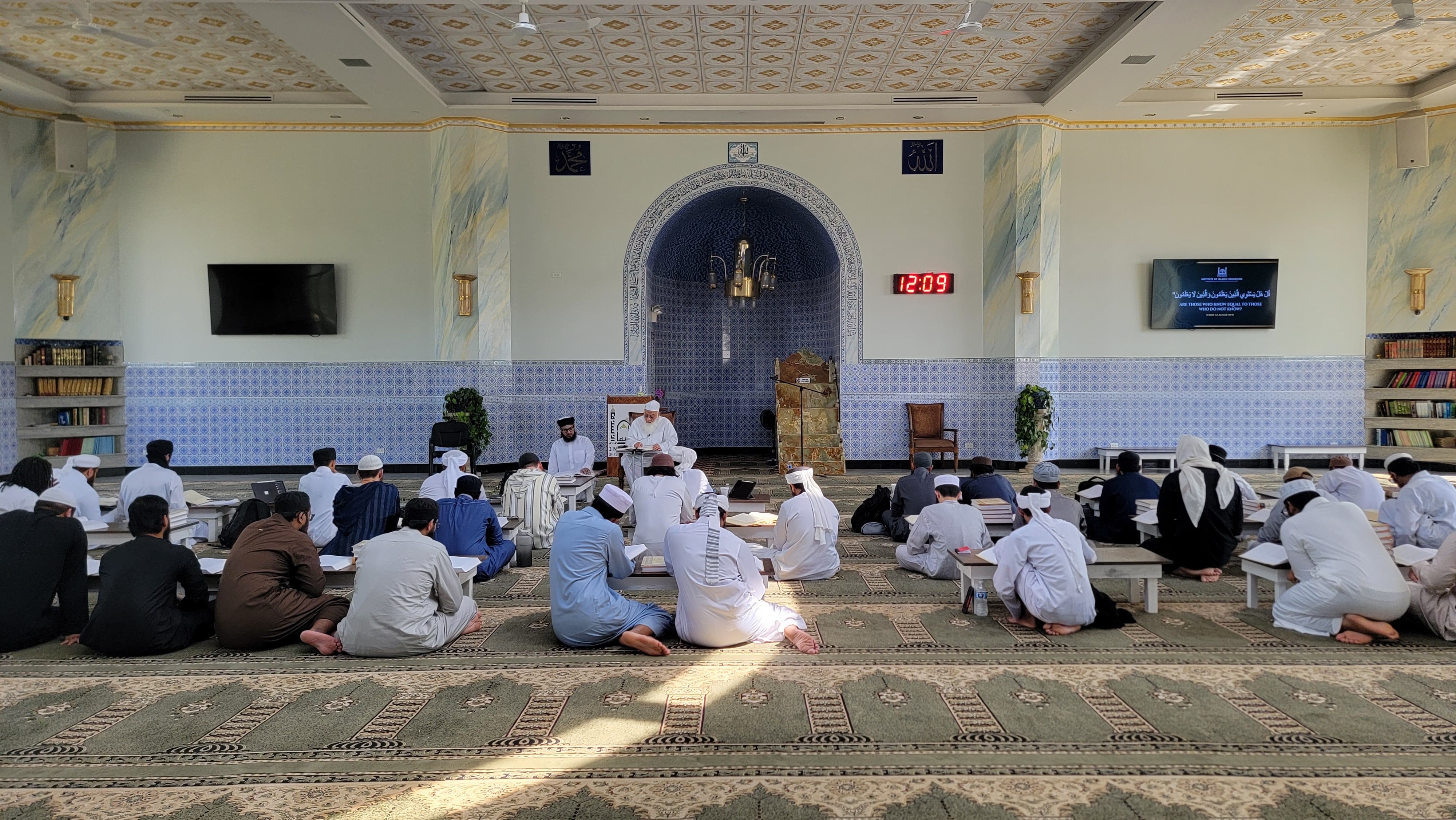 Interior of Masjid Al-Islam at the Institute of Islamic Education